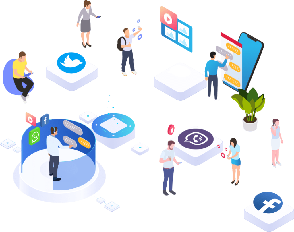 In-App Digital First Customer Engagement - Social Customer Care