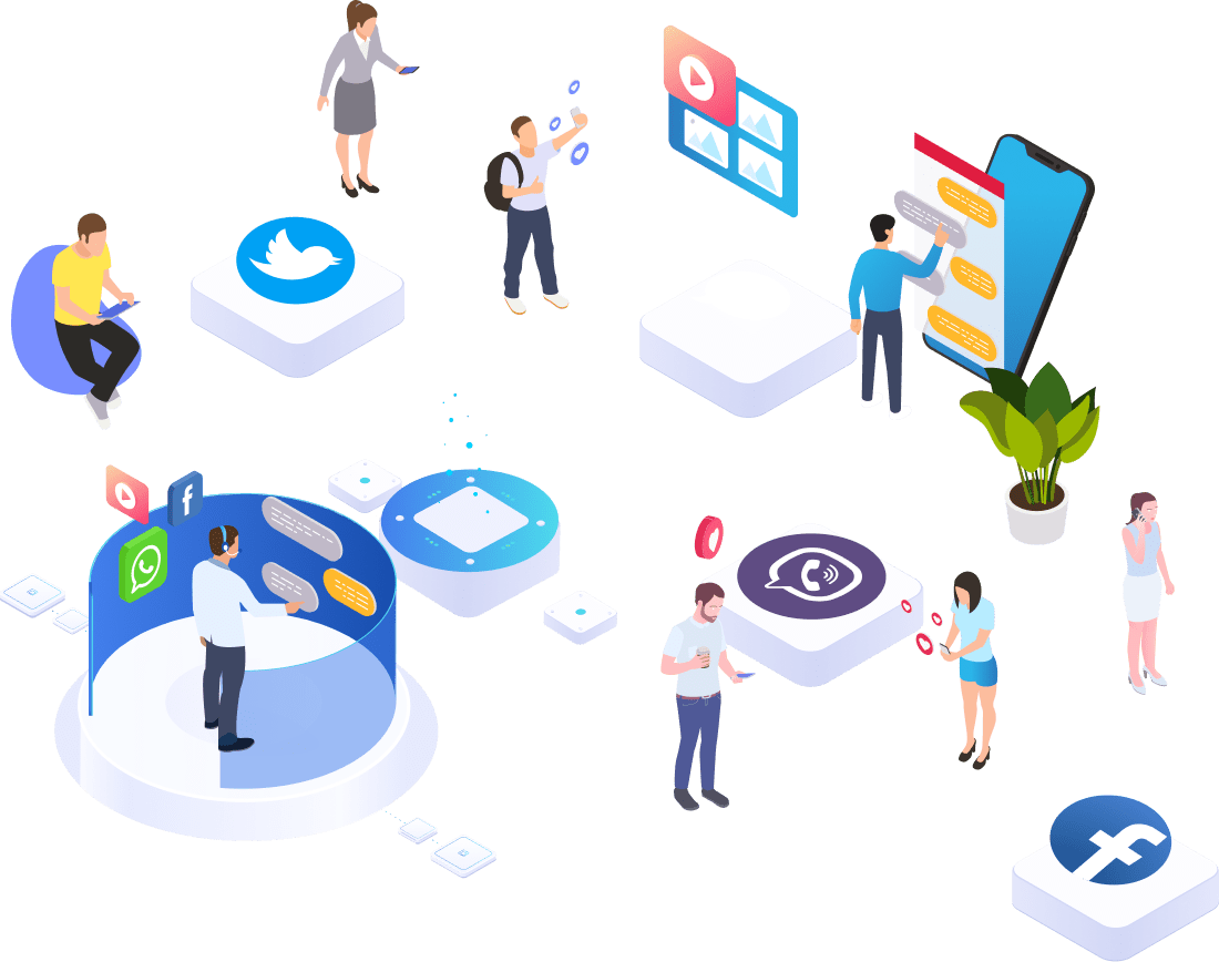 In-App Digital First Customer Engagement - Social Customer Care