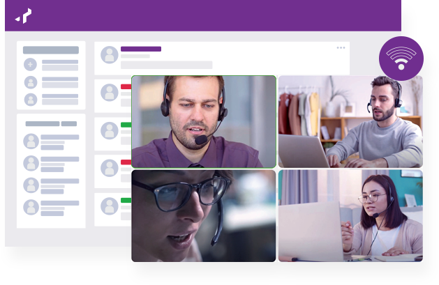 Tetherfi Video For Contact Center - Feature - Ultra-low latency for low bandwidths