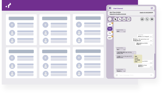 Tetherfi Agent Console - Feature - Drive seamless collaboration with supervisors