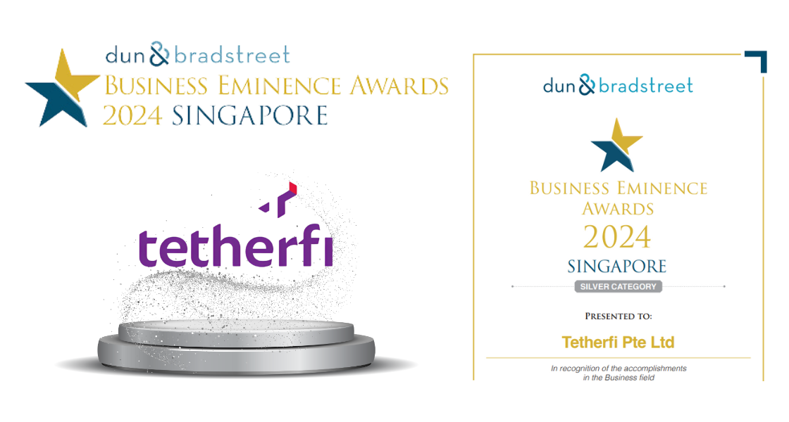 Tetherfi Honored with Dun & Bradstreet Silver Award for Excellence!