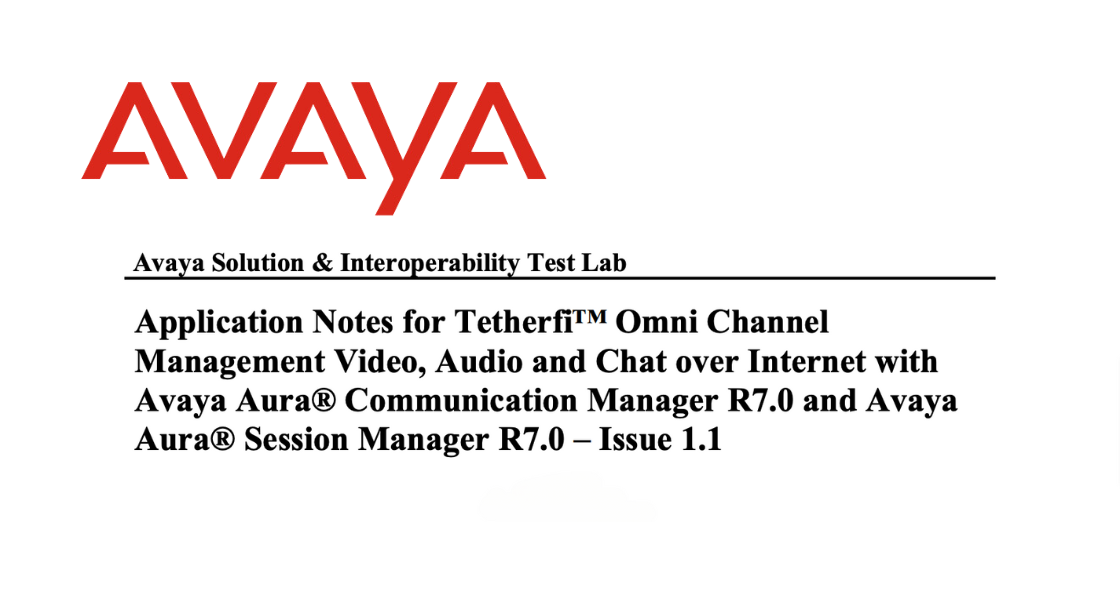 Tetherfi Technology Partners - Avaya Omnichannel Management